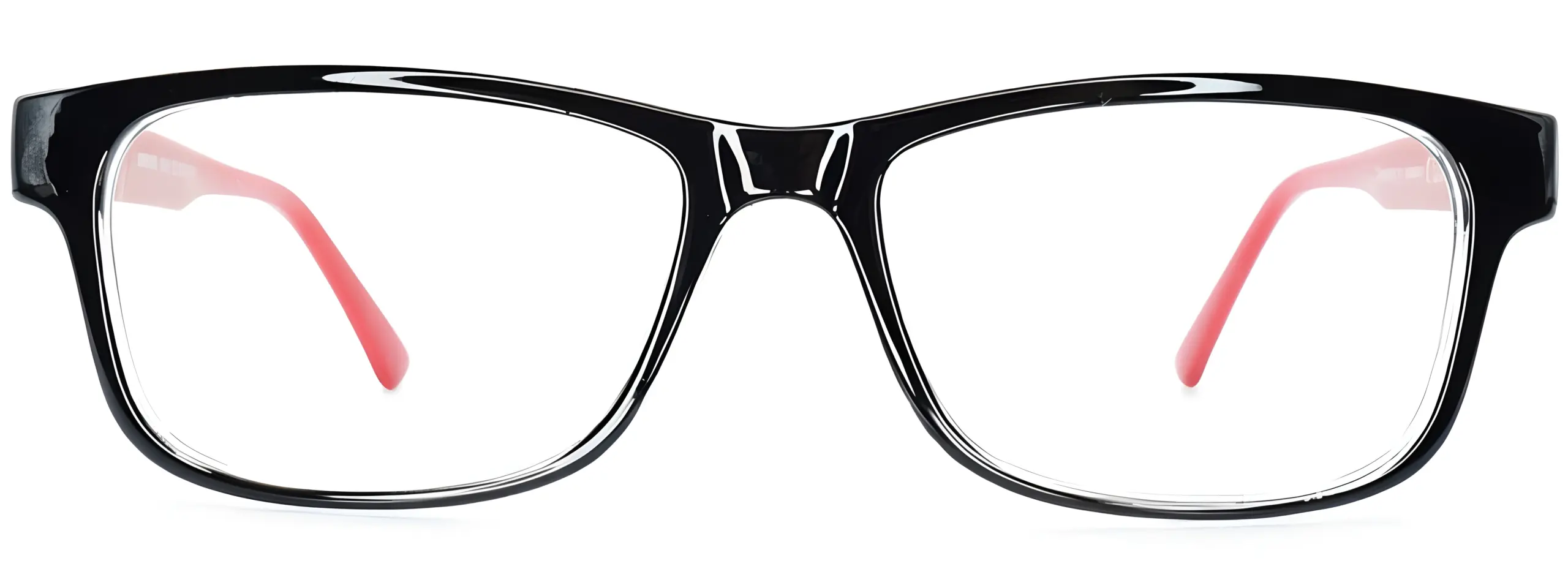 Univo X 5318 Black Red Glasses