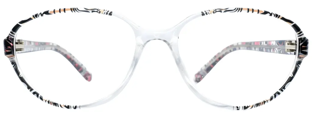 Univo X 5319 Black Clear Glasses