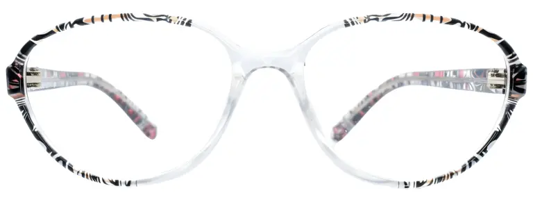 Univo X 5319 Black Clear Glasses