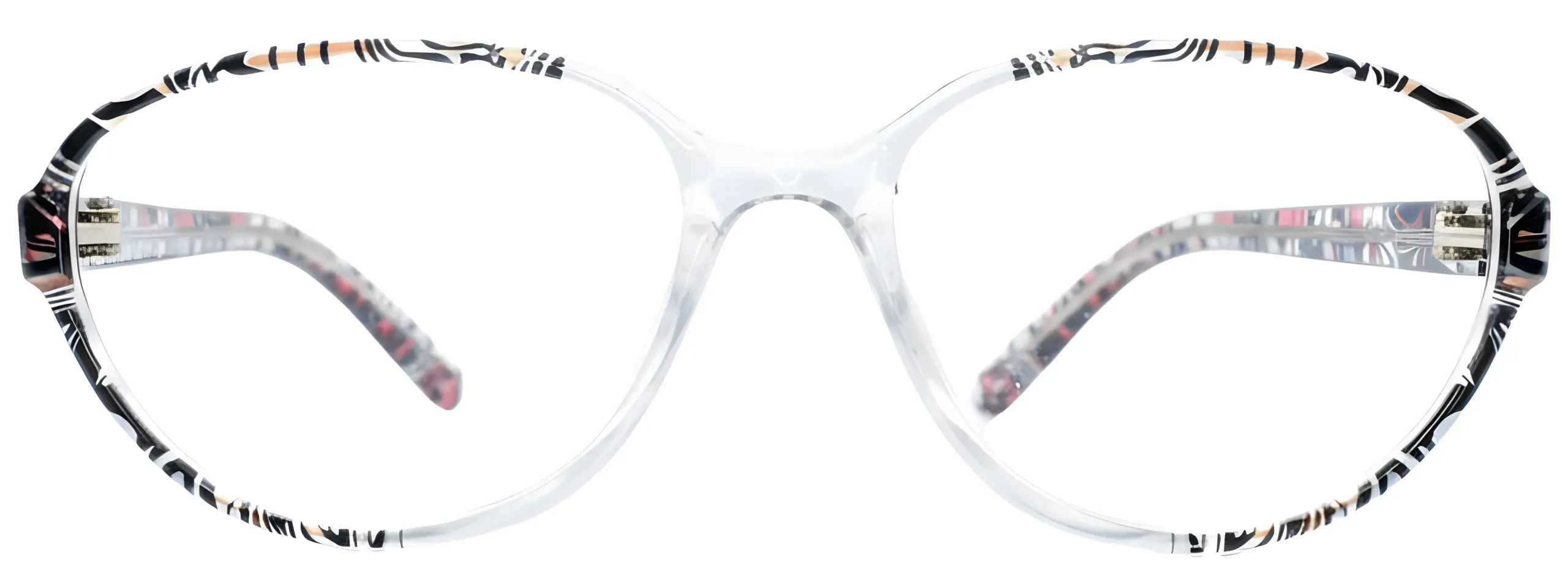 Univo X 5319 Black Clear Glasses