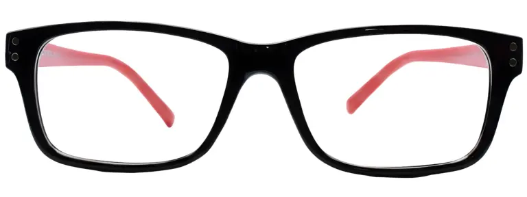 Univo X 5329 Black Red Glasses