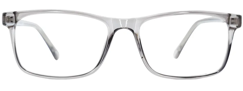 A-Z 0065B Grey Clear Glasses