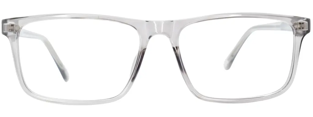 A-Z 0075B Grey Clear Glasses
