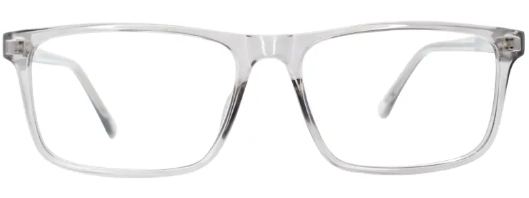 A-Z 0075B Grey Clear Glasses