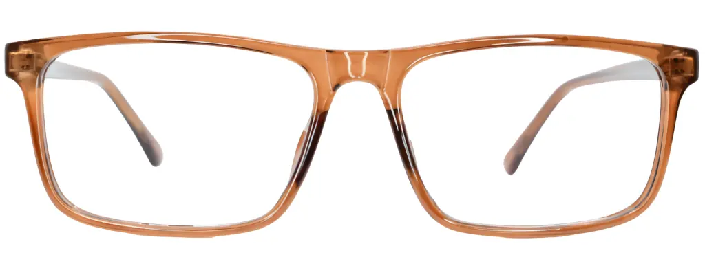 A-Z 0075C Brown Glasses