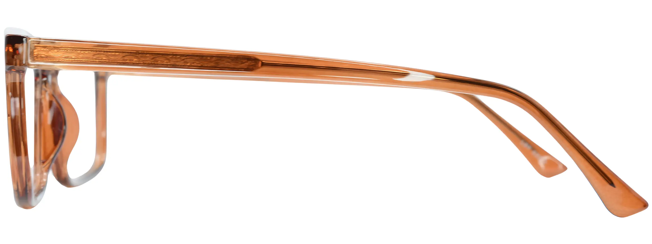 A-Z 0075C Brown Glasses - Image 3