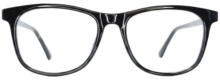 A-Z 0080A Black Glasses