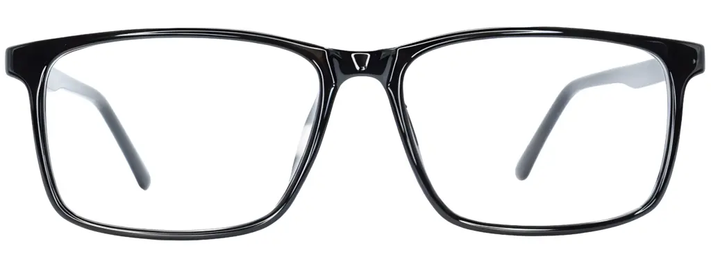 A-Z 0100A Black Glasses
