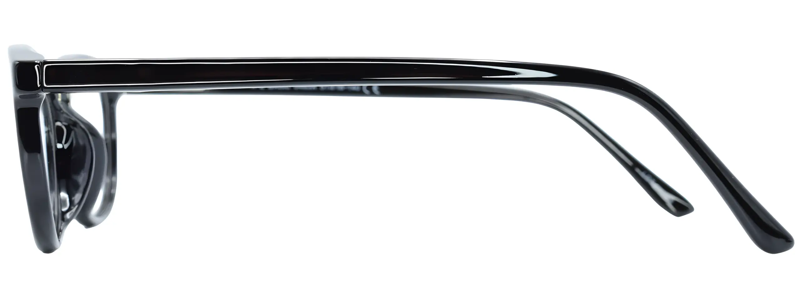 A-Z 0493A Black Glasses - Image 3
