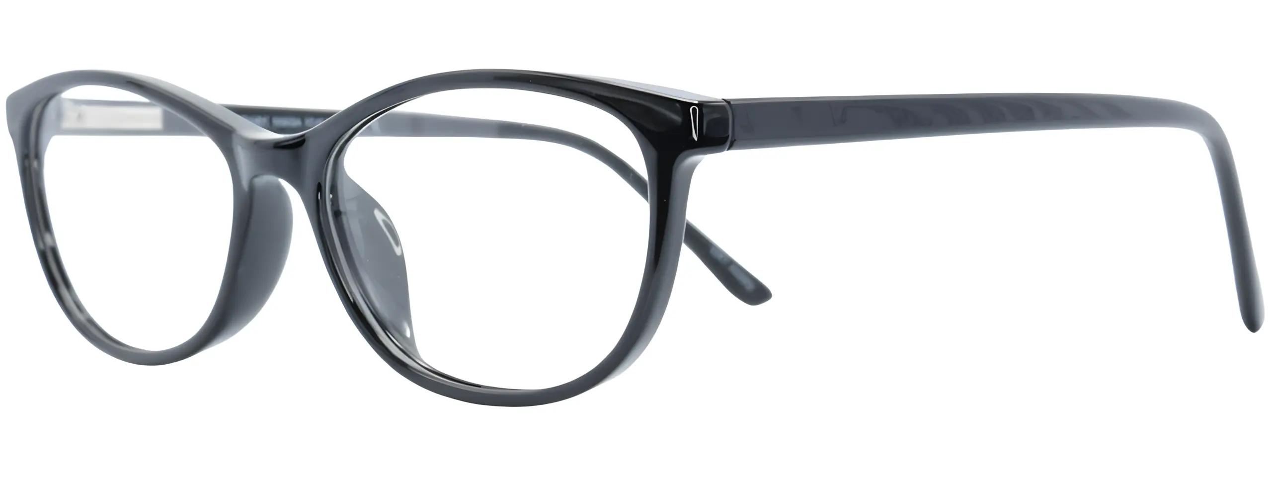 A-Z 0493A Black Glasses - Image 2