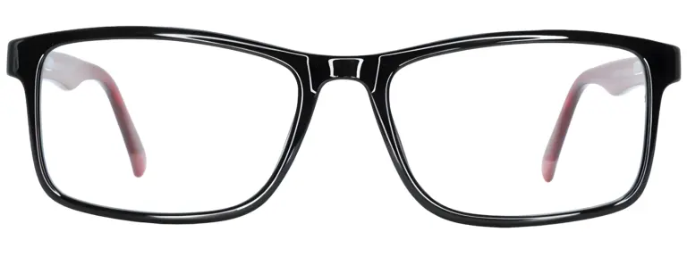 Dominance DO304 Black Red Glasses