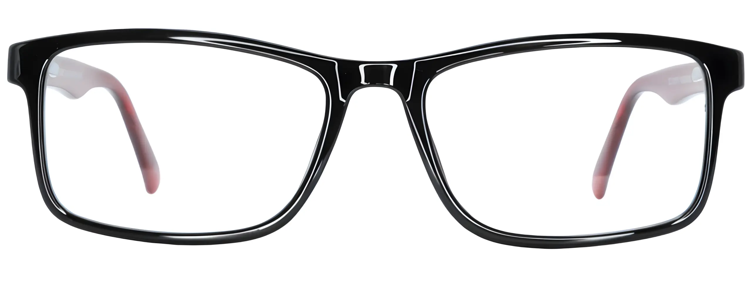 Dominance DO304 Black Red Glasses