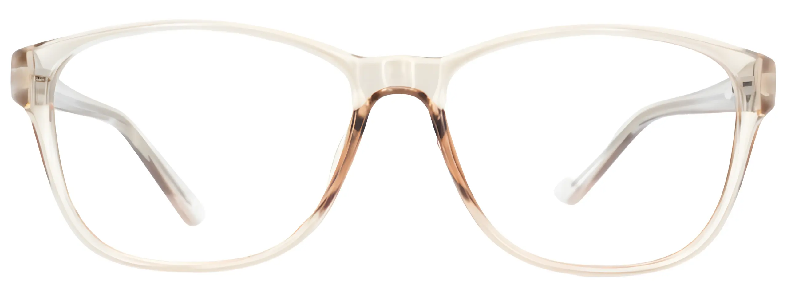 Dominance DO322 Brown Clear Glasses