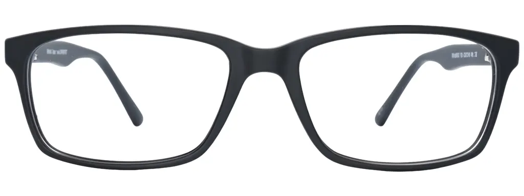 Planet 63 Matte Black Glasses