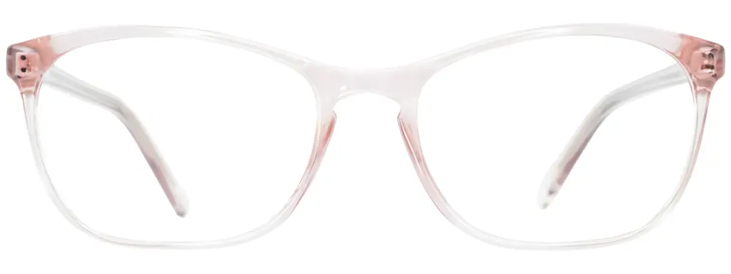 Planet 69 Pink Clear Glasses