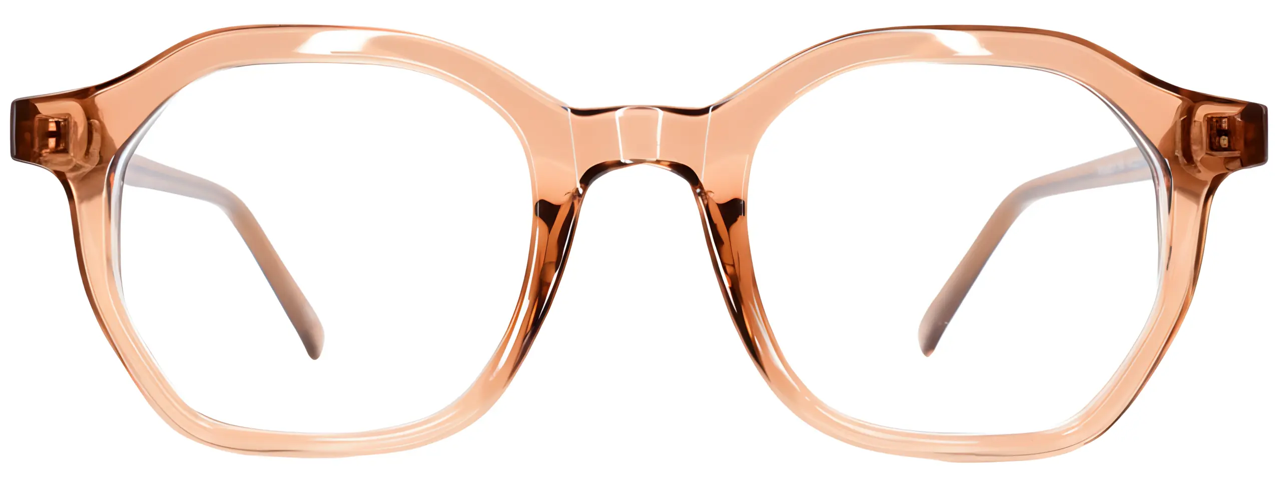 Planet 79 Brown Clear Glasses