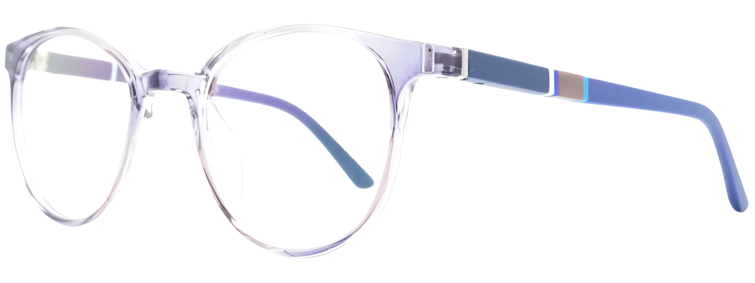 Univo X 5357 Purple Clear Glasses - Image 2