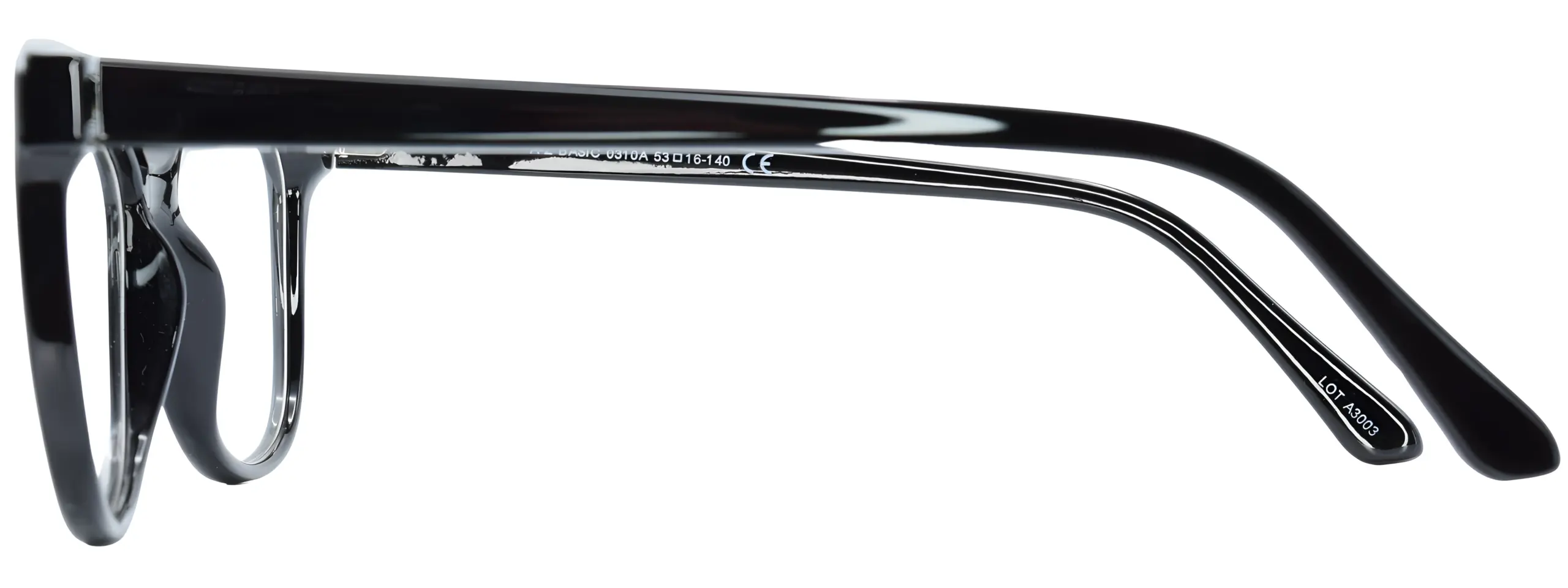 A-Z 0310A Black Glasses - Image 3