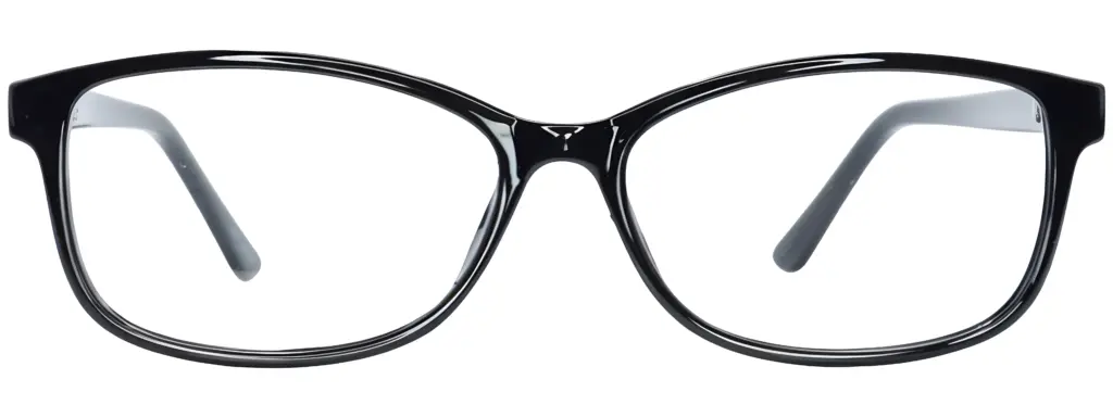 A-Z 0355A Black Glasses