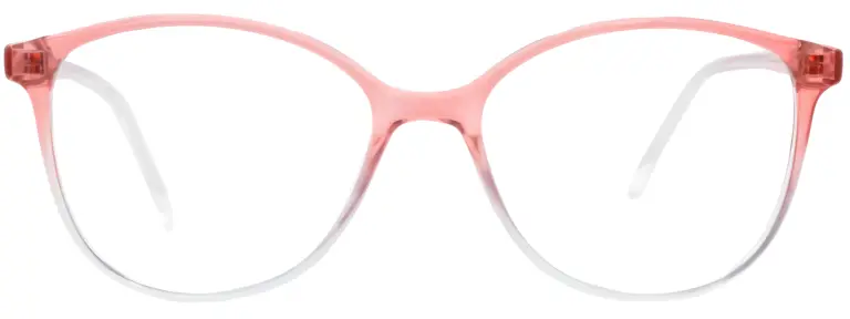 A-Z 0360D Pink Clear Glasses