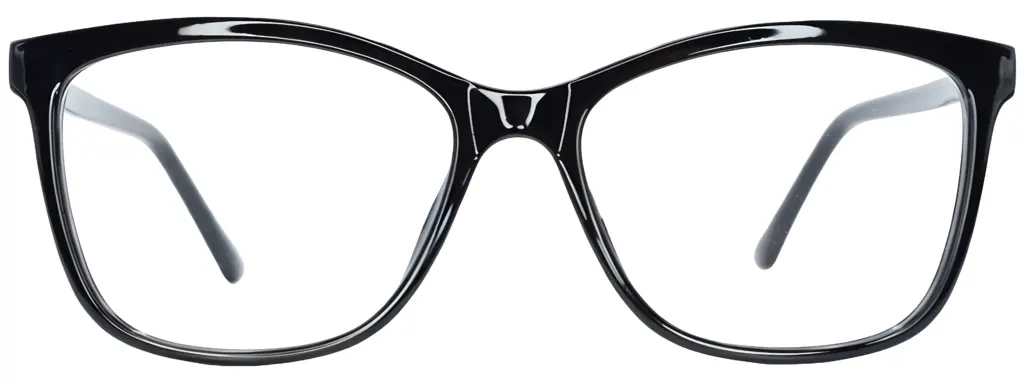 A-Z 0387A Black Glasses