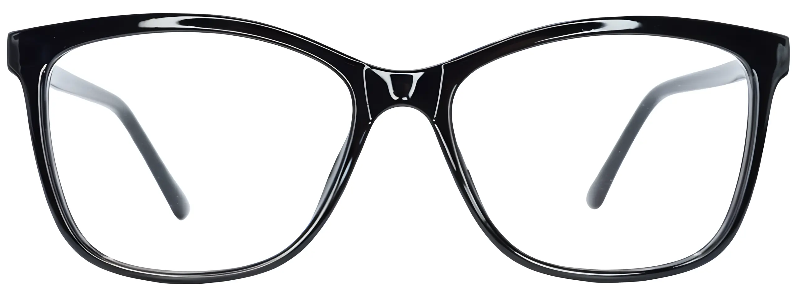 A-Z 0387A Black Glasses