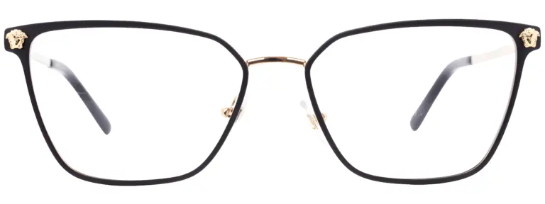 Versace VE1275 Matte Black Gold Glasses