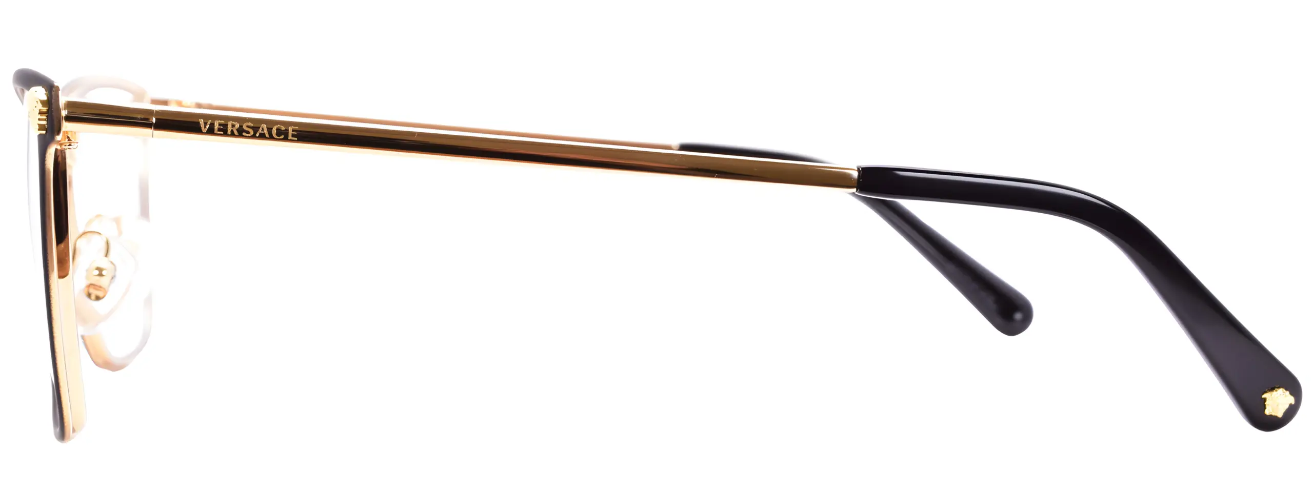 Versace VE1275 Matte Black Gold Left